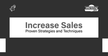 Increase Sales - Proven Strategies and Techniques